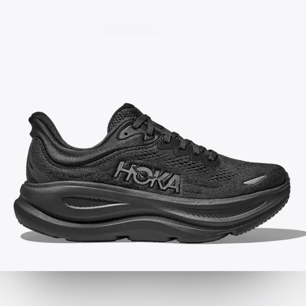 Hoka black Bondi 9, Size 11